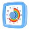 MEPHILIMIA Visual Timer for Kids & Adults, 60 Minute Rainbow