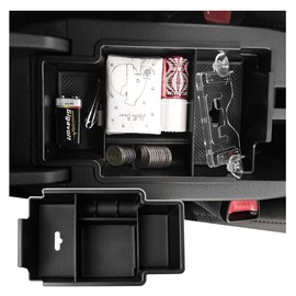 YEE PIN SsangYong Tivoli 2015-2020 Centre Console Armrest Organiser Storage Box Car Accessories Insert with Non-Slip Mat Car Centre Console Organiser Glove Box