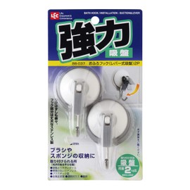 レック お風呂 フック レバー式 吸盤 2個入