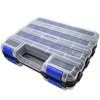 Double Side Tool Box Organizer, Hardware Storage Box, Portable Small