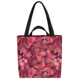 VOID Gingko Leaves Graphic Japan Bag, 33 x 33 x 14 cm, 15 L Shopping Bag, Shopper Bag, multicoloured, Casual