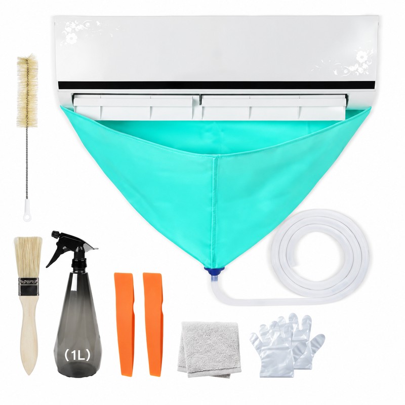 Air Conditioner Cleaning Bag Kit with Drain Hose, Waterproof AC