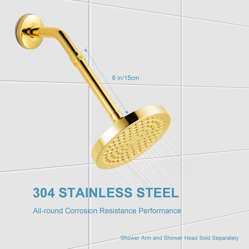 OFFO Shower Head Extension Arm, Shower Arm Extension Shower Head