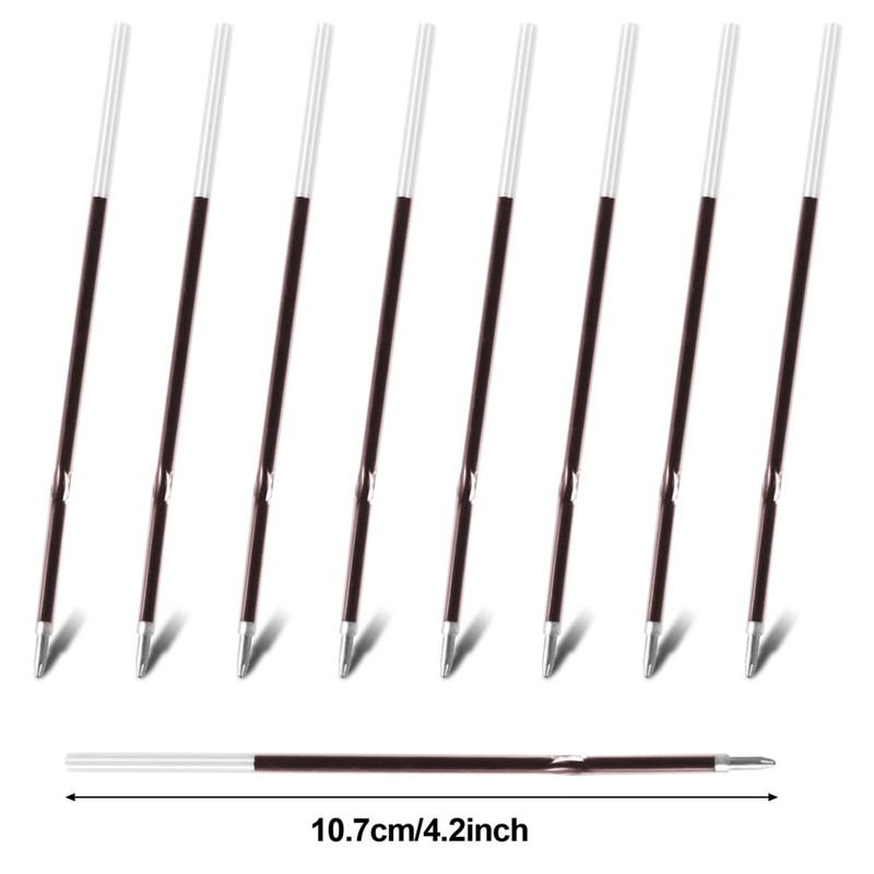 AAED Pack of 60 Ballpoint Pen Refills, Ballpoint Pen Refills,