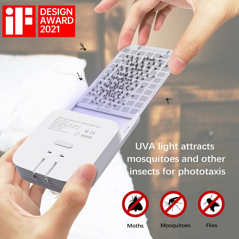 Mosalogic Sticky Card Refill Replacement Glue Cards for Flying Insect