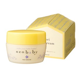 Neobaby Neo-Baby Nicoli Baby Cream, Additive-Free, Made in Japan, Organic, Moisturizing, Neo Natural, 1.4 fl oz (40 ml), 1 Piece