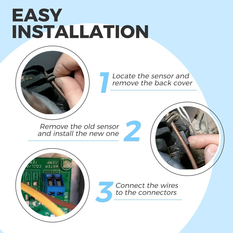 ETERMETA R0456500 Temperature Sensor Compatible with Zo-diac Jan-dy Le-gacy LRZE/LRZM/JXI/LXI