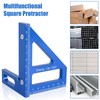 3D Multi Angle Measuring Ruler, 45° & 90° Degree Triangle
