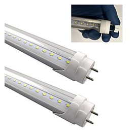 Fulight (2-Pack) Type B & UV Blacklight T8 LED Tube Light (Clear) - 3FT 36-Inch 14W, 390-395nm, F25T8, F30T12/BL, Double-End Powered, 85-265VAC - Fluorescent Replacement Bulb (Not a Plug-and-Play)