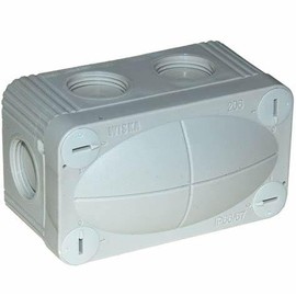 WISKA Box Combi 206 Grey Empty IP66 Weatherproof Outdoor External Junction Box
