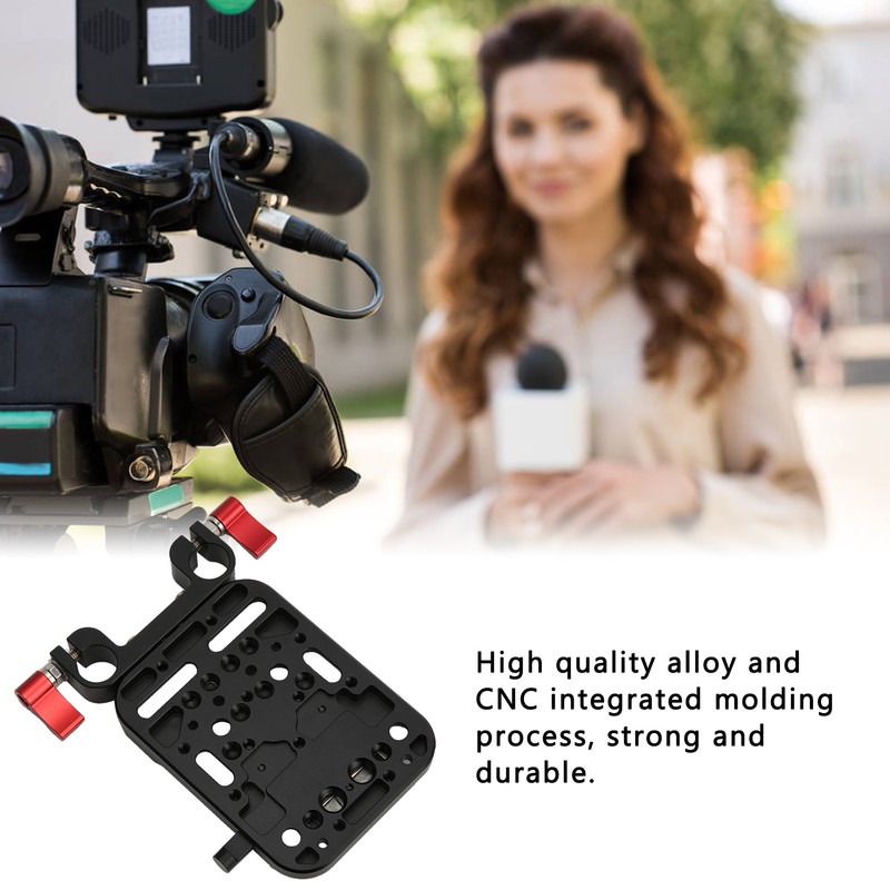 V Mount Lock Battery Plate Power Supply Splitter Adapter with