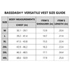 BASSDASH Versatile Men's Women's Fishing Photography Vest with Mesh Back