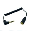 L Shape Standard 3.5mm 3 Pole Male to 2.5mm 3