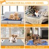 Dog Heating Pad 34"*21" for Outdoor Cat, Heated Dog Bed