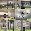 NOVELUX 5 Inch E26 Led Bulb Equal 80 Watt, 4000k