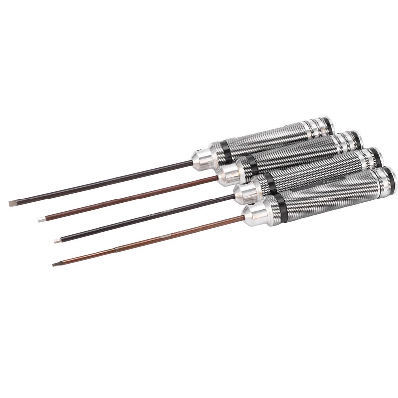 4Pcs RC Repair Screwdrivers Hex Screwdriver Kit Installation and Maintenance