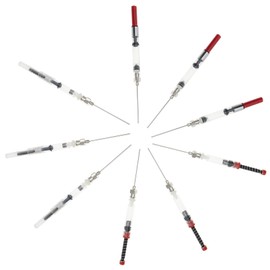 Operitacx Pack of 9 Ink Converter, Chain Pens, Ink Absorber, Retractable Fountain Pen, Golden Pen, Dispenser, Ballpoint Pen, Ink Nib Converter, Korean School Supplies, Stainless Steel