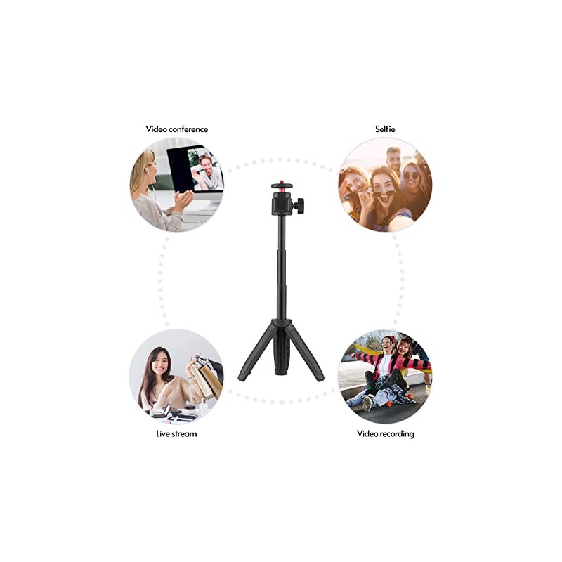 Mini Trípode Cámara Tripie para Celular Tripie Portable Extensible Trípode
