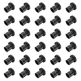 Poly Pex A Expansion Plug Stopper End Caps F-1960 1/2" [25 PCS] | Lead Free Plastic Fittings for Pex-A Pipe in Plumbing [Pack of 25]
