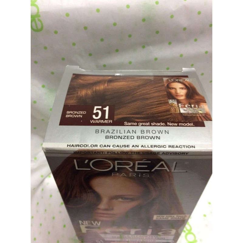 L\'Oreal Paris L'Oreal Feria Multi-Faceted Color 3X Highlights #51 Bronzed