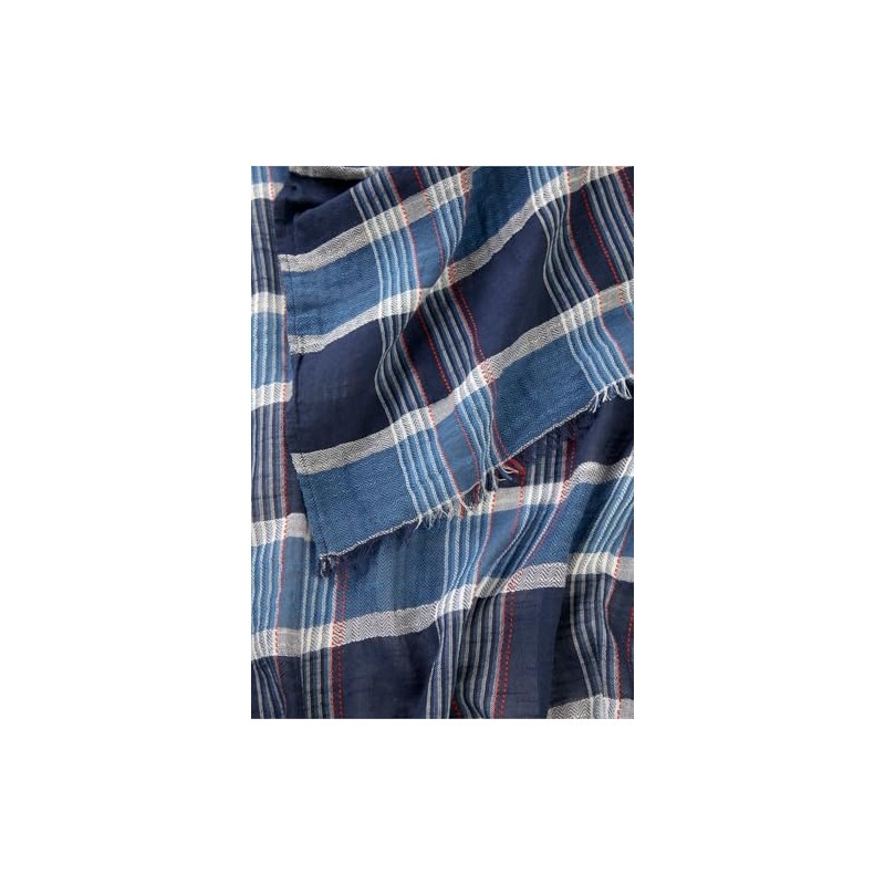 camel active Men's Scarf, darkblue, Unit size