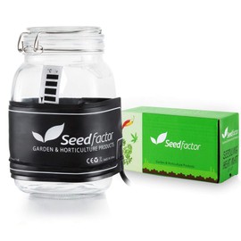 MET Certified Seedling Heat Mat, Seedfactor Waterproof Durable Germination Station Heat Mat, Warm Hydroponic Heating Pad for Indoor Home Gardening Seed Starter(3.5" X 21")