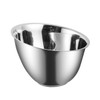 Zerodeko Stainless Steel Angled Vegetable Bowl Modern Buffet Serving Bowl