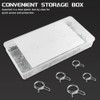 WMYCONGCONG 250 PCS Double Wire Fuel Line Hose Tube Spring