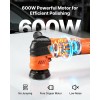 "600W 6-Speed Car Buffer Polisher Waxer Kit (1.2"/2"/3") for Cars