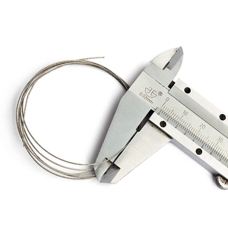 SUBRILLI 0.6mm Superfine Diamond Wire Cutting Saw Blade for Jade