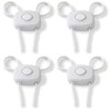 Safety 1st OutSmart™ Flex Lock, White, 4 Pack