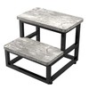Step Stools for Adults Kids, Heavy Duty Sturdy Foot Stool