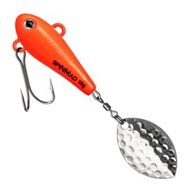 SpinMad Jig Spinner 10 g Lead Head Spinner Colour Favourite Bait Carrot