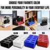 TATMOHIK USB Flash Drive Organizer for Desktop, Space-Saving Design Square