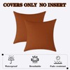 Kevin Textile Pack of 2 Outdoor Waterproof Pillow Covers Checkered