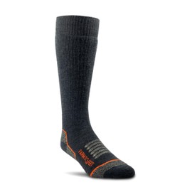 Farm to Feet Ely Midweight Mid-Calf Socks, Charcoal, Large
