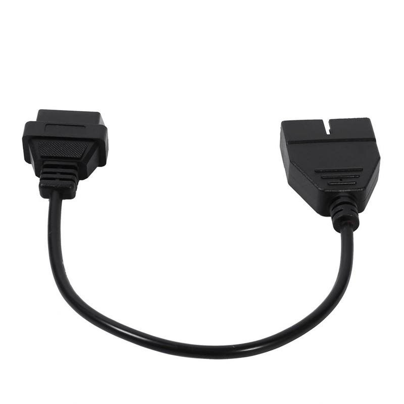 Acouto Cable Conector de diagnóstico, OBD1 de 12 Pines a