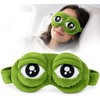 Antifaz Para Dormir Gracioso, Funny Frog Nap with Adjustable Strap,