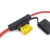 VANTRONIK Waterproof Maxi Inline Fuse Holder with 8 Gauge AWG