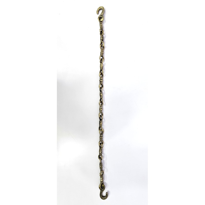 ESPLANADE Brass Chain with Hooks for Hanging Bell Diya Deepak