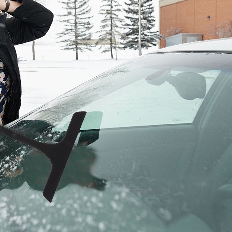 Glass Wiper with Non Slip Handle Silicone Window Cleaner Squeegee