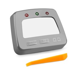 Speedometer Instrument Cover Fit for Honda Rancher 350 2X4 TRX350TM/ 2X4 ES TRX350TE/ 4X4 TRX350FM, Fit for Foreman 450 S TRX450FM, Dash Meter Speedometer Upper Cover Replacement 37201-HN0-A01