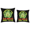 Sauerkraut: Sauerkraut Fan: Bad Breath, Good Taste! Throw Pillow