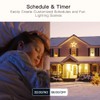 WiFi Smart Light Switch 3 Gang Compatible with Alexa, in