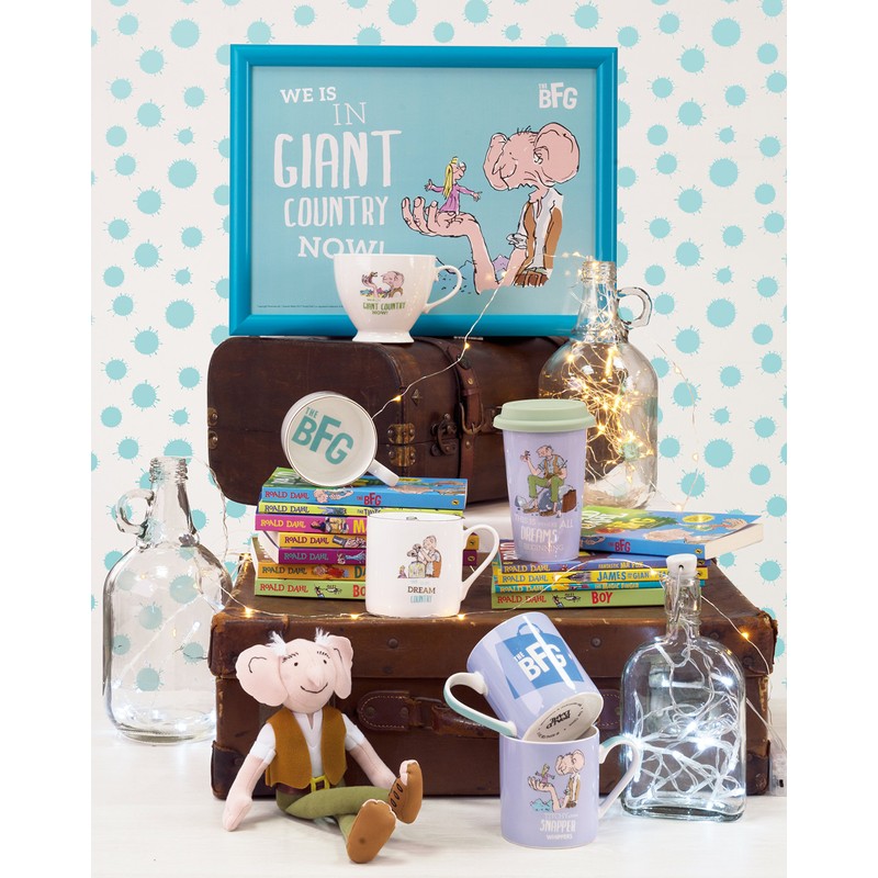 Roald Dahl Insulated Kids' Lunch Cool Bag with BFG Illustrations