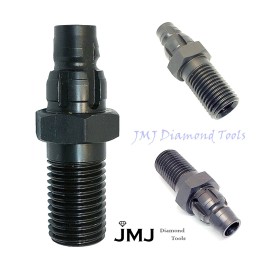 JMJ Diamond Tools 2pack: Hilti Core Bit Adapter to 1 1/4"-7 Male 6-Slot Quick Disconnect