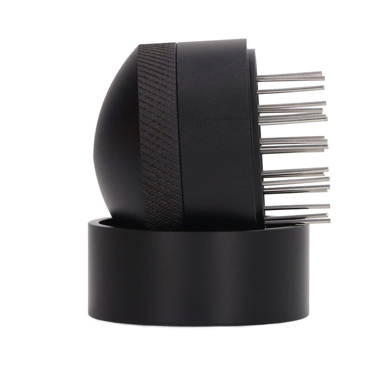 Fockety Distribution Tool, Stainless Steel Depth Adjustable Needle Stirrer Coffee