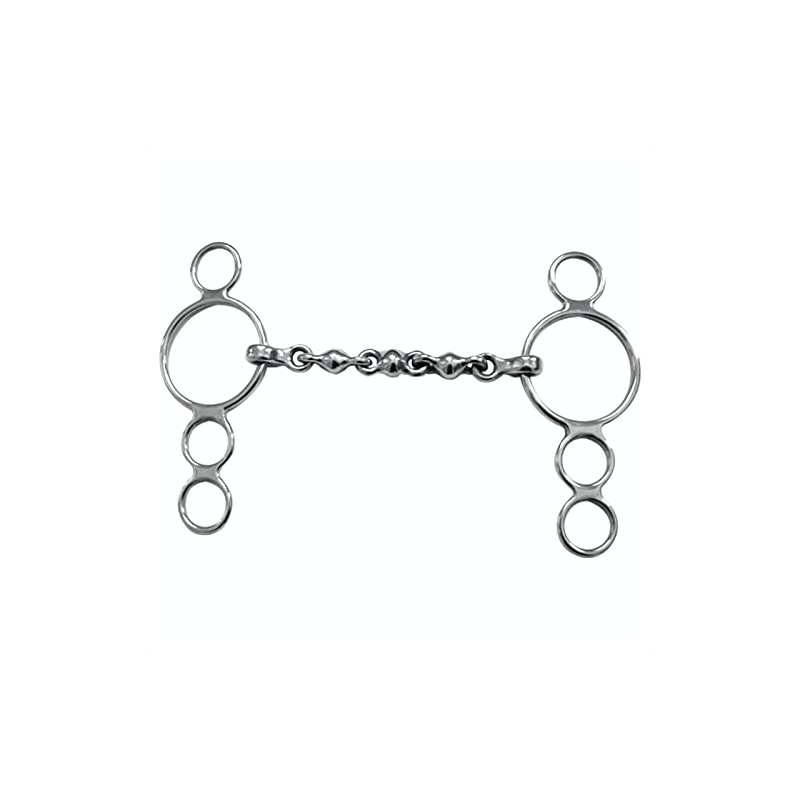 Shires Equestrian - Dutch Gag With Waterford Mouth - S/steel