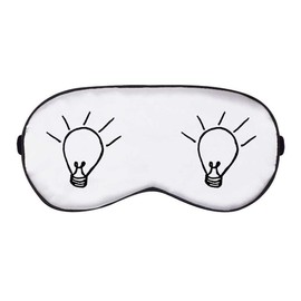 'Lit Lightbulb' Sleep/Travel Eye Mask (EY00005791)