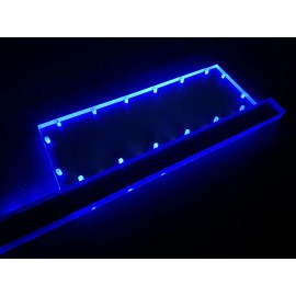 Sundown Audio Blank 15” X 5” Plexiglass Viewing Window 3/4" For Subwoofer Box Or Amp